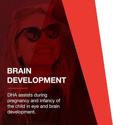 Protocol For Life Balance - Pre-Natal Multitamin with DHA - Prenatal Multivitamin for Women to Support Healthy Eye, Brain Development with Folic Acid (Folate), Borage Oil, Biotin - 90 Softgels in Saudi Arabia