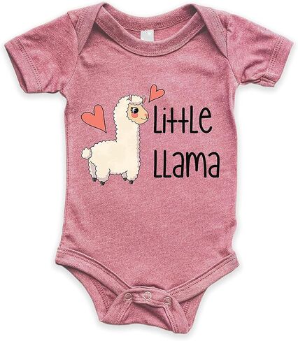 Teeny Fox Mama Llama Little Lama Mother Daughter Matching Outfits Mom and Me Cute Family Shirts in Kuwait