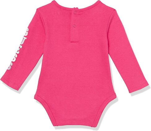 GUESS baby-girls Baby Girl Organic Interlock Bodysuit and Knit Denim Bear Skirtall 2 Piece Set in Saudi Arabia