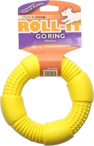 Chase 'n Chomp Go-Ring Pet Chew Toy, Small, Assorted Colors in Kuwait