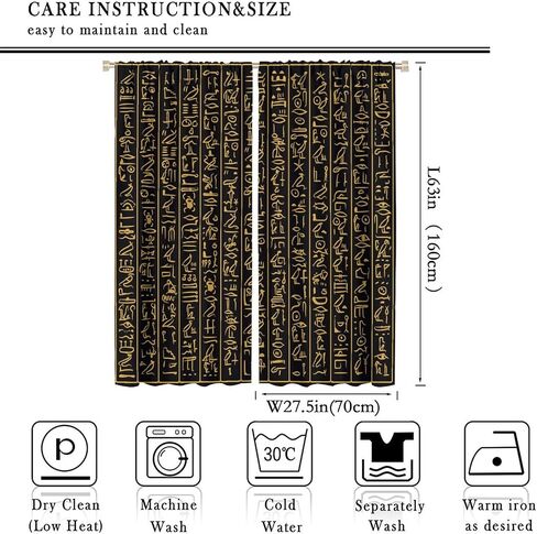 American Flag Curtains,Independence Day Starry Sky Gothic Flag Colors Skull Blackout Curtains,Window Curtains - Thermal Insulated Noise Reduction Room Darkening Curtains 2 Panels 63"L x 31.5"W in Saudi Arabia
