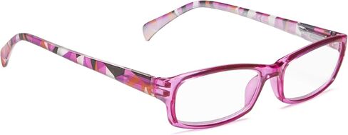 BLUELESS Reading Glasses Women - Ladies Readers Pattern Design (Blue, +0.50) in Saudi Arabia