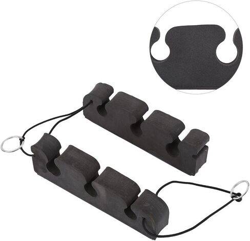 2Pcs Fishing Rod Holder, Foam Fly Rod Rack Holder Pole Rack Storage Holder for Fishing Accessories Fly Rod Holder Magfor Car in Saudi Arabia