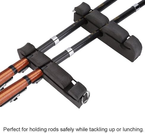 2Pcs Fishing Rod Holder, Foam Fly Rod Rack Holder Pole Rack Storage Holder for Fishing Accessories Fly Rod Holder Magfor Car in Saudi Arabia