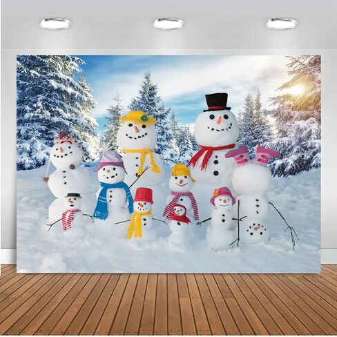 DHXXSC 8X6FT عيد الميلاد خلفية الشتاء الثلوج خلفية وودز الثلوج صورة خلفية ثلج التصوير خلفية عيد الميلاد خلفية DH-149 in Kuwait