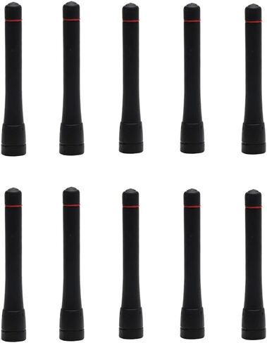 BVMAG UHF 400-470MHz هوائي قصير لـ ICOM FA-SC73US IC-F21 F24 F43 F44 F4000 F4001 F4010 F4011 F4023 F4026 F4018 F4161 جهاز اتصال لاسلكي اتجاهين راديو 6 حزمة in Kuwait