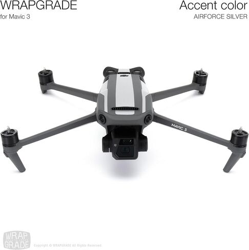 ملصقات جلدية جزئية من WRAPGRADE لـ DJI Mavic 3 Pro Accent Color (برتقالي نيون) in Kuwait