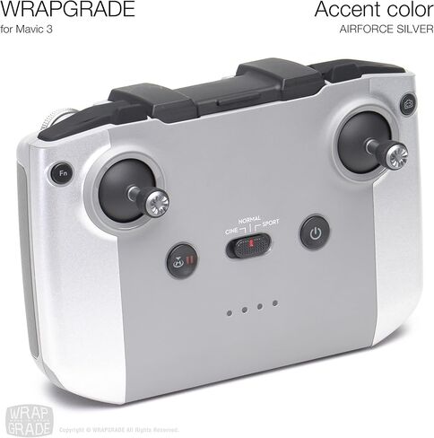 ملصقات جلدية جزئية من WRAPGRADE لـ DJI Mavic 3 Pro Accent Color (برتقالي نيون) in Kuwait