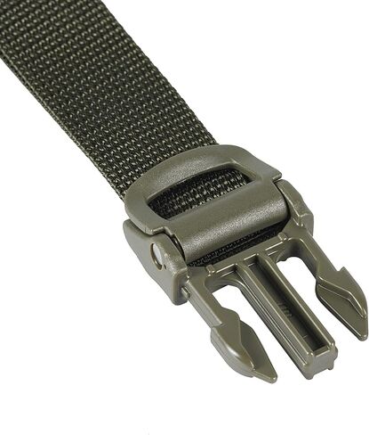 M-Tac Pack of 4X Utility Strap for Backpack Tactical Lashing MOLLE Gear Quick Plastic Buckle (Olive, 50 inches) in Saudi Arabia