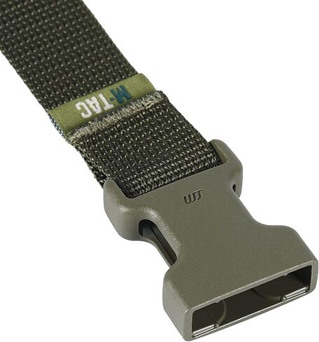 M-Tac Pack of 4X Utility Strap for Backpack Tactical Lashing MOLLE Gear Quick Plastic Buckle (Olive, 50 inches) in Saudi Arabia