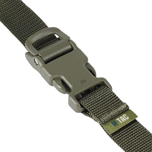 M-Tac Pack of 4X Utility Strap for Backpack Tactical Lashing MOLLE Gear Quick Plastic Buckle (Olive, 50 inches) in Saudi Arabia