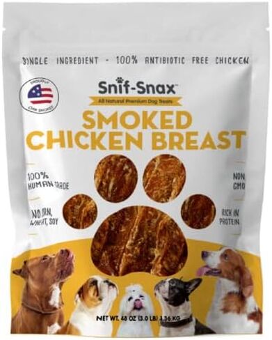 Snif-Snax 3lb Bag Smoked Chicken Breast for Dogs in Saudi Arabia