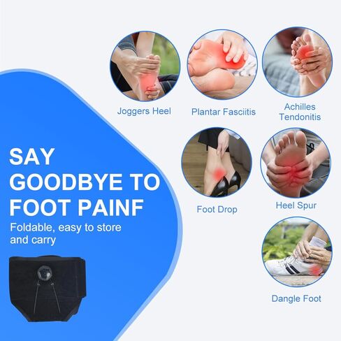 Plantar Fasciitis Night Splint Adjustable Planters Facetious Relief Plantar Fasciitis Brace with Arch Support Plantar Fasciitis Relief Achilles Tendonitis Foot Drop Heel Pain Women Men in Kuwait