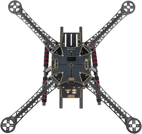 ShareGoo S500 RC Quadcopter Fuselage Frame Kit PCB Version with Carbon Fiber Landing Gear Skide Kits in Saudi Arabia