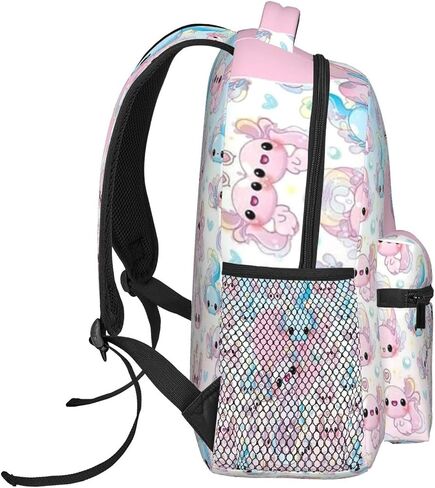 EQAAZED Axolotl Backpack Large Capacity Fashion Backpacks Lightweight Casual Backpacks in Saudi Arabia