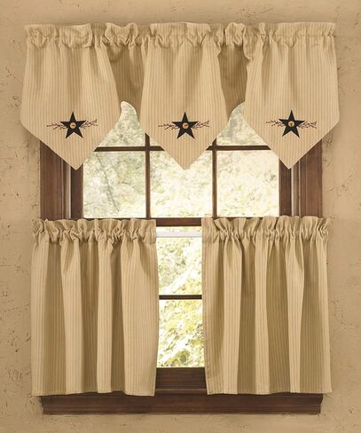 ستارة ستار فاين المبطنة بثلاث نقاط من بارك ديزاينز، 60 × 20 in Kuwait