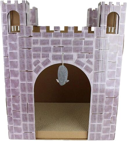 Midlee Castle Cat Scratcher House in Saudi Arabia