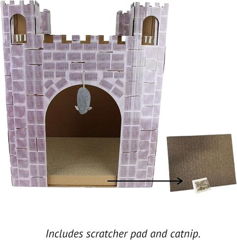 Midlee Castle Cat Scratcher House in Saudi Arabia