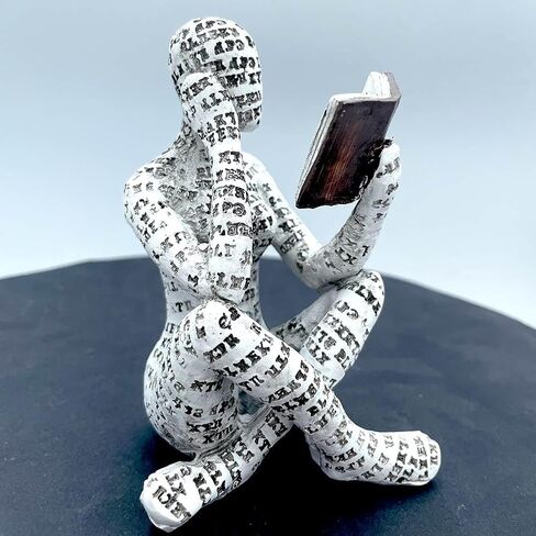 BIKCZEWIN ديكور المنزل الحديث قراءة المرأة المفكر تمثال الجمالية تمثال النحت الجرف ديكور للطاولة، مكتب، غرفة المعيشة، مكتب، غرفة نوم in Kuwait