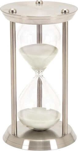 Deco 79 Glam Metal Cylinder Timer, 6" x 6" x 9", Brass in Kuwait