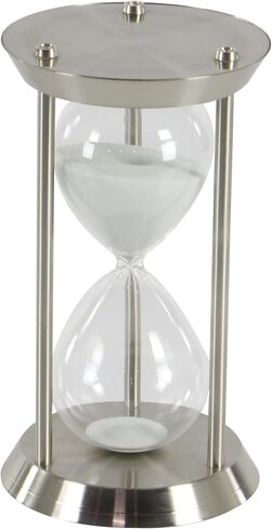 Deco 79 Glam Metal Cylinder Timer, 6" x 6" x 9", Brass in Kuwait