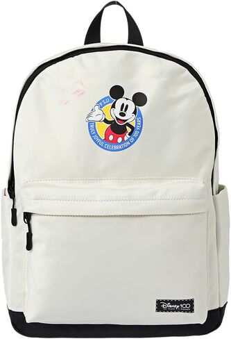 MINISO Disney 100 Celebration Collection Backpack  Multipurpose Daypacks for Disney Fans(Beige) in Saudi Arabia