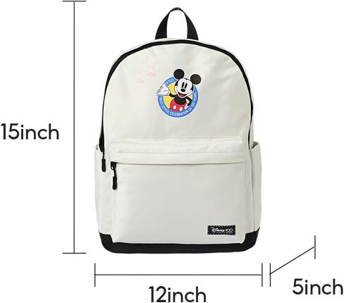 MINISO Disney 100 Celebration Collection Backpack  Multipurpose Daypacks for Disney Fans(Beige) in Saudi Arabia