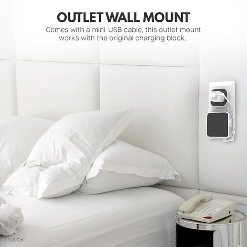 نافور حامل يثبت على الحائط قابل للتعديل بزاوية 360 درجة مع 3 اغطية واقية لكاميرا بلينك الخارجية الجديدة كليا، مع وحدة مزامنة وميض واحدة ومنفذين لنظام امان كاميرا بلينك من 3 قطع (اسود) in Kuwait