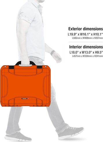 Nanuk 933 DJI Drone حافظة صلبة مضادة للماء مع حشوة إسفنجية مخصصة لـ Phantom 4 Pro / 4 Pro+ / 4 Pro+ 2.0 & 4 RTK - أسود (933-DJIP4RTK1) in Saudi Arabia