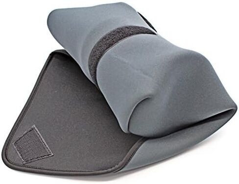 3mm Protective Neoprene Equipment Lens Wrap, Scratch & Dust proof DSLR Wrap, Compatible with Canon, Nikon, Pentax, Sony, Panasonic, & Fujifilm Cameras (15 inch x 15 inch, Gray) in Saudi Arabia