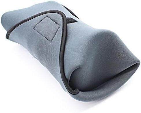 3mm Protective Neoprene Equipment Lens Wrap, Scratch & Dust proof DSLR Wrap, Compatible with Canon, Nikon, Pentax, Sony, Panasonic, & Fujifilm Cameras (15 inch x 15 inch, Gray) in Saudi Arabia