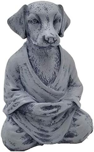 تمثال Zen Yoga استرخاء بوضعية بوذا التأمل مع لمسة نهائية من الحجر الطبيعي من RK Collections in Kuwait