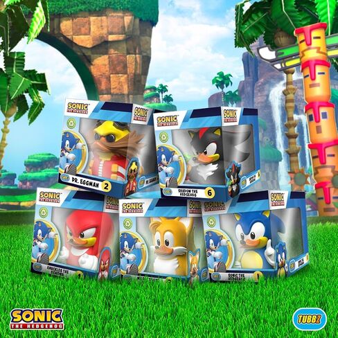 TUBBZ Boxed Edition Tails Collectible Vinyl Rubber Duck Figure - Official Sonic The Hedgehog Merchandise - Action TV, Movies & Video Games in Saudi Arabia