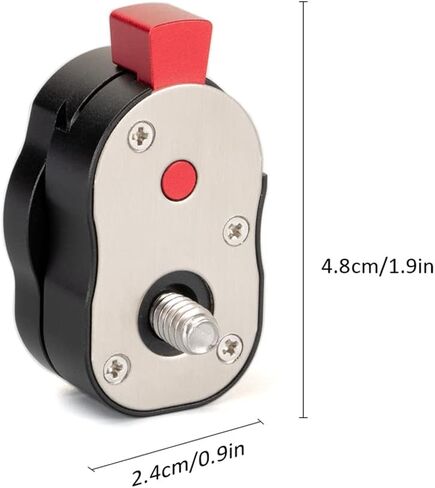 Neway Mini Quick Release Plate for Camera Field Monitor, Tripod, Articulated Arm, Magic Arm, Flash Bracket, LED Light with 1/4 inch Screw (A) in Kuwait