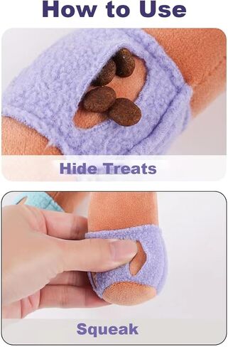 لعبة ألغاز صرير تفاعلية للكلاب من نونشاكو للكلاب الصغيرة، ألعاب علاج السعوط المخصبة للجرو in Kuwait