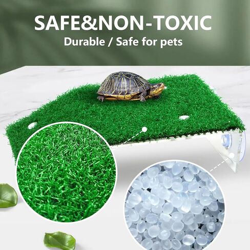 منصة استراحة السلحفاة، منصة استراحة السلحفاة، سلم تسلق السلحفاة في الحديقة، شرفة استراحة السلحفاة للضفدع الزواحف in Kuwait