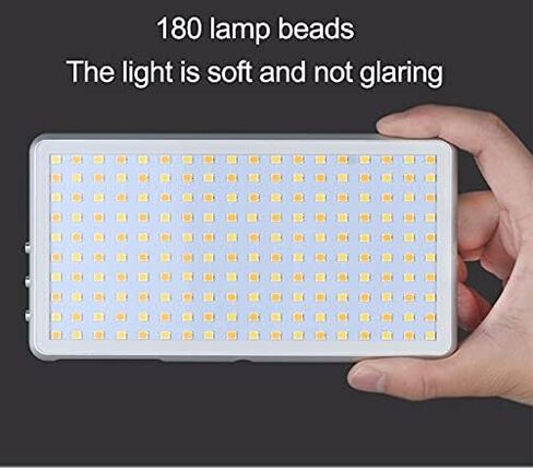 LED Photography Light Kit, 3100K-5500k Dual Color Temperature 1% -100% Brightness Free to Adjust for Camera Photo Desktop Video Recording Filming Computer Conference Game Stream YouTube TikTok Portrai in Kuwait