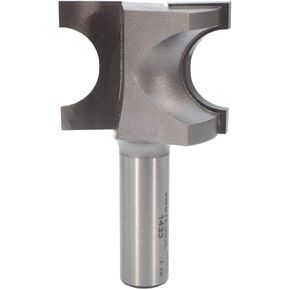 Whiteside Router Bits 1433 Half Round Bit with 3/8-Inch Radius and 1-1/4-Inch Cutting Length