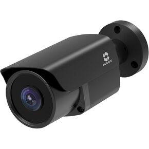كاميرا GWSECU 4MP PoE Security IP Bullet في الهواء الطلق داخلي، كاميرا مراقبة منزلية سلكية 4 ميجابكسل PoE 110 درجة زاوية واسعة عدسة 2.8 مم، ميكروفون مدمج، رؤية ليلية بالأشعة تحت الحمراء 100 قدم IP67، GW-B4A37EA3M-V in Kuwait