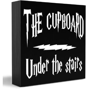 خزانة حديثة صندوق خشبي لافتة ديكور للطاولة لوحة الخزانة تحت الدرج صندوق خشبي لافتة فنية رف منزلي ديكور مكتبي 5 × 5 بوصات in Kuwait