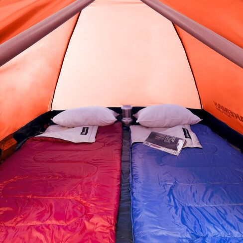 2 Person Camping Tent with Rain Fly and Carrying Bag - Water-Resistant Outdoor Tent for Backpacking, Hiking, or Festivals by Wakeman Outdoors in Saudi Arabia
