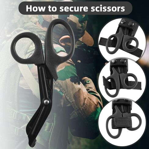 مجموعة أكياس عاصبة تكتيكية من RTMGOB مع عاصبة ومقص، مناسبة للأنشطة الخارجية مثل ركوب الدراجات وتسلق الجبال والسفر والتخييم (بني) in Kuwait