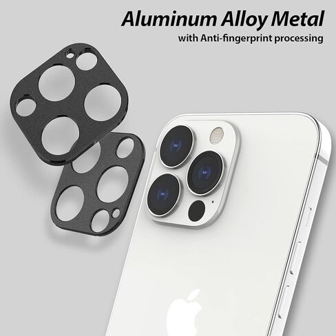 [Dome Camera EZ] واقي كاميرا Apple iPhone 13 Pro Max (6.7 بوصة) من Whitestone [تركيب One Touch EZ] - عبوتان in Saudi Arabia