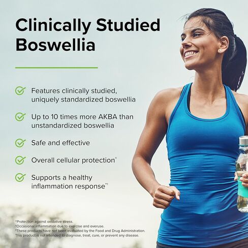 Terry Naturally BosMed 500 قوة إضافية - 120 كبسولة هلامية - مكمل Boswellia المتقدم - يدعم الاستجابة الصحية للالتهابات - غير معدل وراثيًا، حلال، خالي من الغلوتين - 120 وجبة in Saudi Arabia