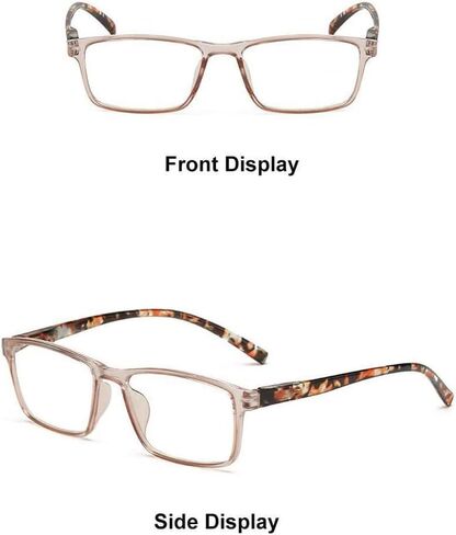 CVVTSPE 4 Pack Men's and Women's Reading Glasses Anti-Blue Light, Anti-UV/Anti-Glare Filtering Lightweight Glasses in Saudi Arabia