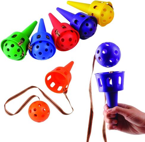 Constructive Playthings Set Of 6 Toss-N-Catch Cups And Balls in Saudi Arabia