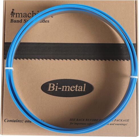 Imachinist S12034812 M42 120" Long, 3/4" Wide Bi-Metal Band Saw Blades for Cutting Metal Variable Teeth (8/12TPI) in Saudi Arabia