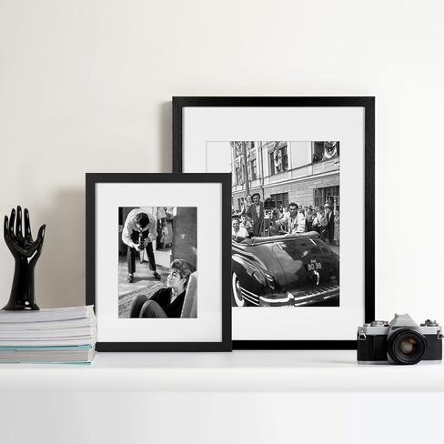 مجموعة إطارات صور ENGLORY مقاس 8 × 10 مكونة من 3 قطع، مصنوعة من زجاج حقيقي عالي الدقة، شاشة عرض 5 × 7 مع حصيرة أو 8 × 10 بدون حصيرة، إطارات صور للتركيب على الحائط أو عرض سطح الطاولة in Kuwait