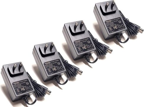 SOLTECH 12V 2A AC DC Power Supply Adapter, 5.5 x 2.1/2.5mm, 100-240V 50/60Hz AC to DC 12 Volts 2000mA AC/DC Power Converter for CCTV Security Cameras DVR NVR LED Strip Lights, UL Listed in Saudi Arabia