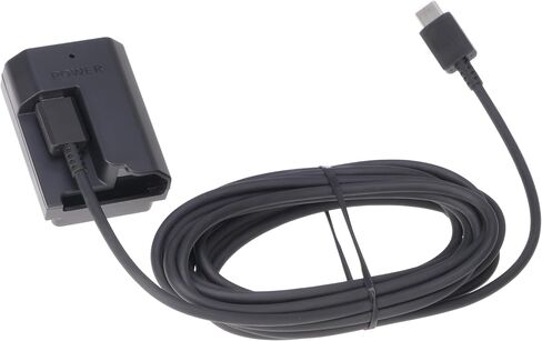 كابل محول الطاقة USB-C من النوع C ملفوف من Fotga + بطارية وهمية NP-FZ100 لكاميرا Sony ZV-E1 FX3 FX30 ILME-FX30B A1 A7C A7III A7RIII A7SIII A7RM4 A7RIV A7RV A9 II A6600 A6700 A7CR A7CII in Saudi Arabia